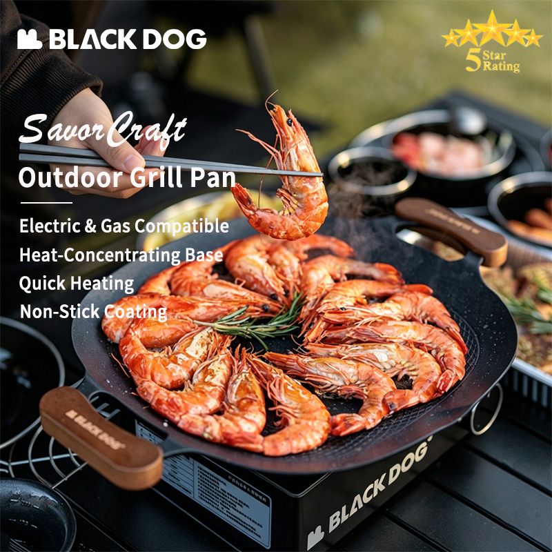 Korean Bbq Grill - BLACKDOG Non-Stick BBQ Grill Pan, Korean
