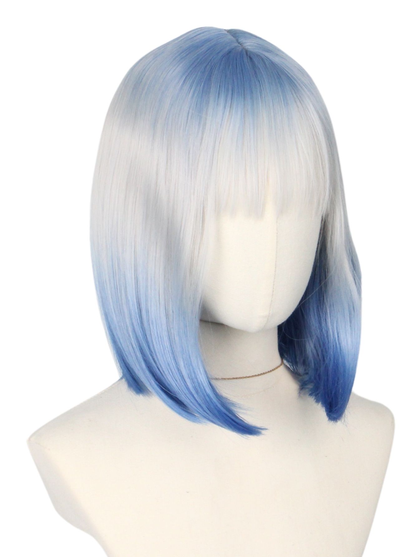 Blue and White Gradient Short  - Lifestyle In Korean 评论和价格