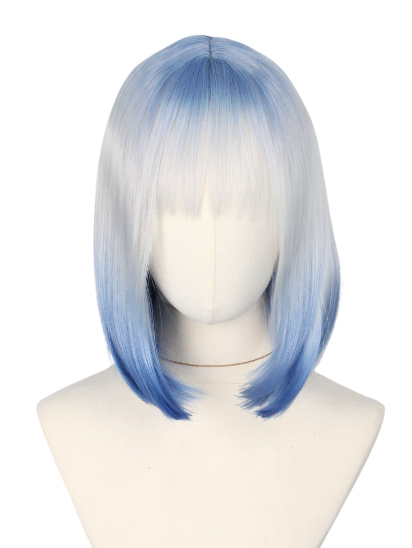 Blue and White Gradient Short  - Lifestyle In Korean 评论和价格