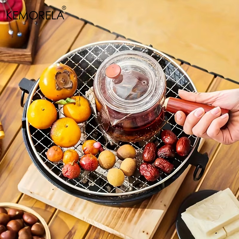 1Set Cast Iron Charcoal Stove  - Korean Bbq Grill 评论和价格