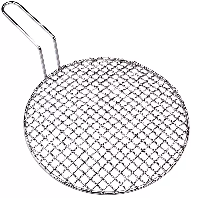 Round Stainless Steel Wire Mes - Korean Bbq Grill 评论和价格