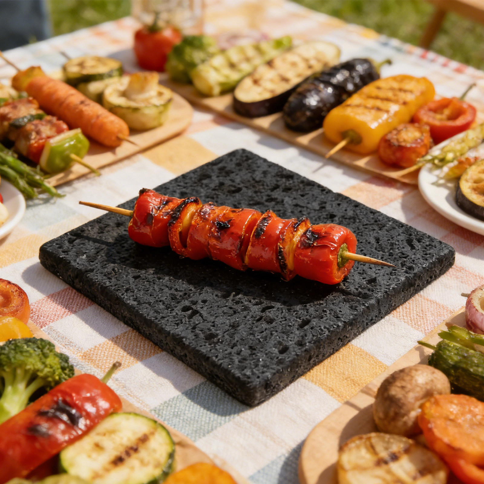 3.9x3.9x0.6 Inch Volcanic Ston - Korean Bbq Grill 评论和价格