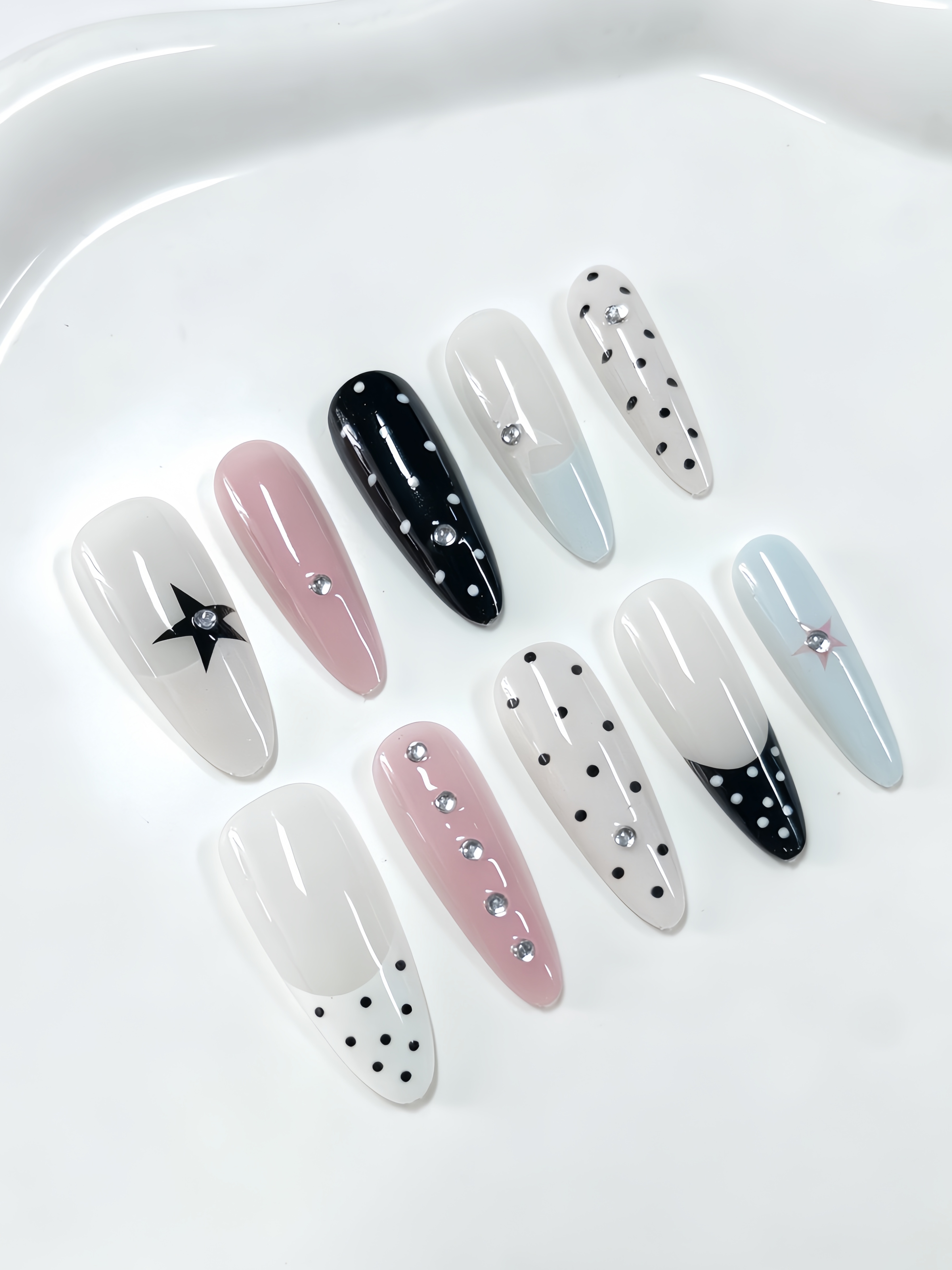 10 Medium-Length Teardrop-Shap - Korean Lifestyle Instagram 评论和价格
