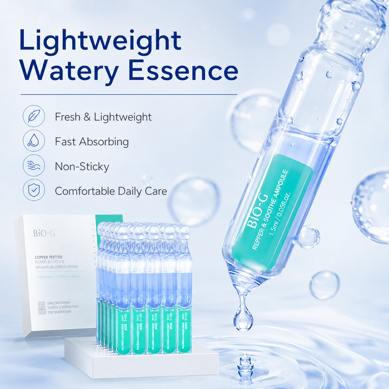 Blue Copper Peptide Repairing  - Essence Serum Toner 评论和价格