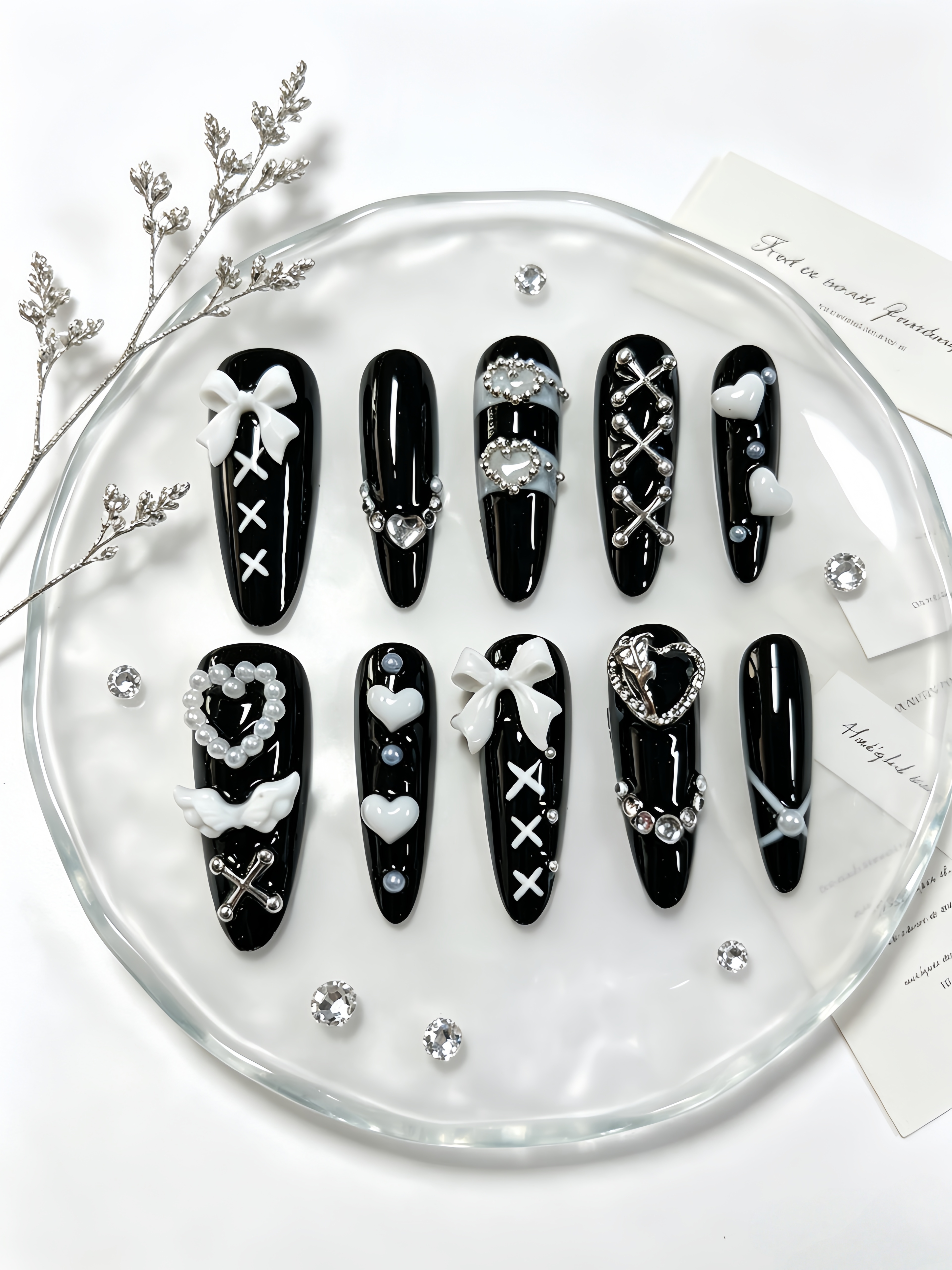 10 Long Black and White Minima - Korean Lifestyle Student 评论和价格