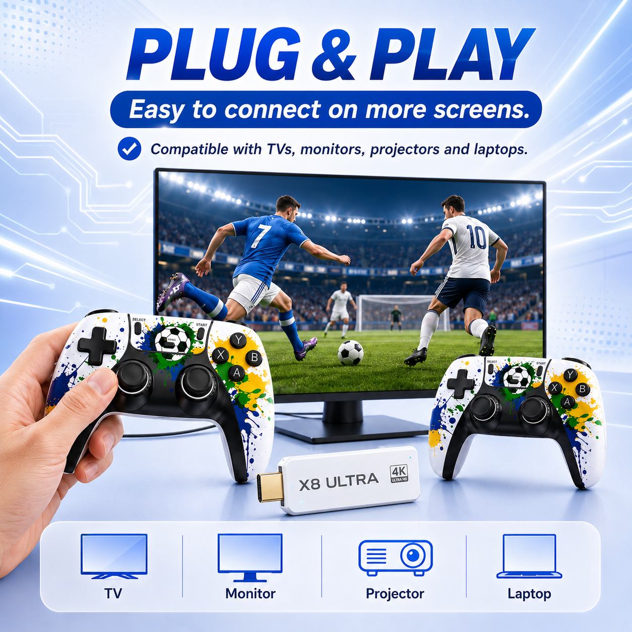 X8 Ultra 4K  Game Console 5000 - Traditional Korean Lifestyle 评论和价格