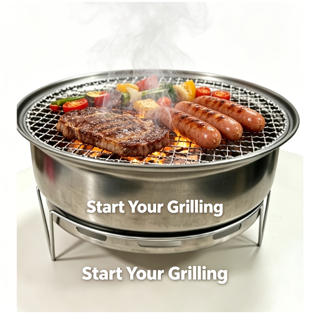Portable Charcoal Grill & Camp - Korean Bbq Grill 评论和价格